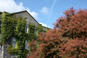 An exterior photo of Maynooth University